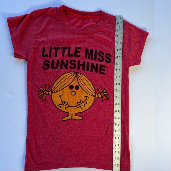 XS LITTLE MISS SUNSHINE RED T-SHIRT - Picture 5 of 6